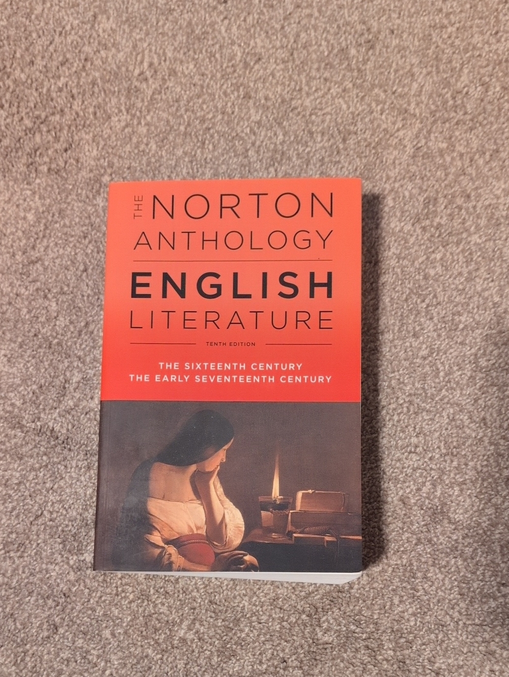 The Norton Anthology - English Literature Textbook